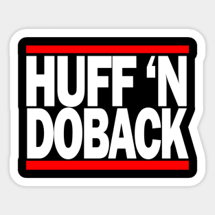 Huff n Doback Sticker